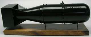 Little Boy Atomic MK 1 Bomb Desk Wood Model FreShip New  