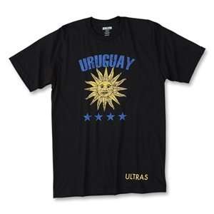  Objectivo Ultras Uruguay World Cup T Shirt (Black): Sports 