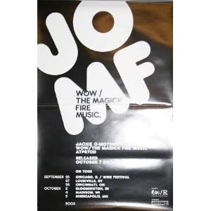  JACKIE O MOTHERF***ER The Magick Fire Music/Wow POSTER 