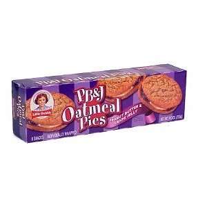   PB&J Oatmeal Creme Pies, 8 Count Box (Pack of 6) 