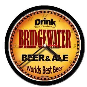  BRIDGEWATER beer and ale cerveza wall clock: Everything 