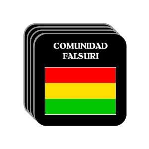  Bolivia   COMUNIDAD FALSURI Set of 4 Mini Mousepad 