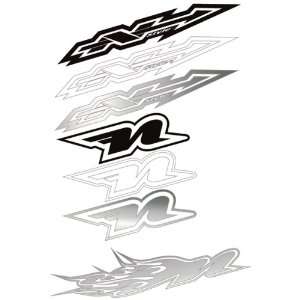   Style Decal Sheets   N Style Die Cut   White N30 1023: Automotive