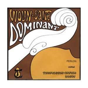  Thomastik Dominant Violin G Strings (3/4, Mittel (medium 