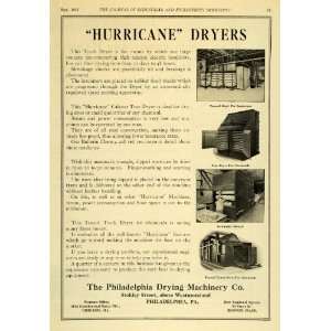 1922 Ad Tunnel Tray Automatic Mangle Dryer Chemicals Hurricane Cabinet 