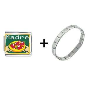  Madre Chili Peppers Italian Charm: Pugster: Jewelry