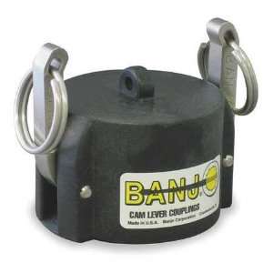  BANJO 400CAP Cap,4 In,Poly,EPDM Gasket: Home Improvement