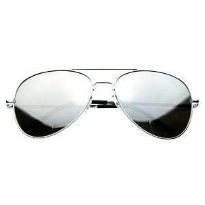  Reflective FULL MIRROR Mirrored Metal Aviator Sunglasses 