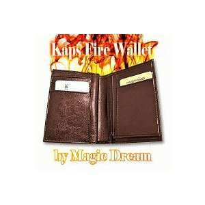  Kaps Fire Wallet (brown): Toys & Games