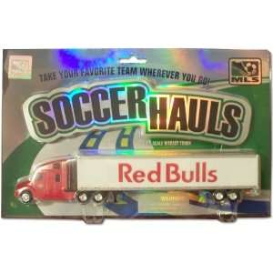  Soccor Hauls Red Bulls Diecast Truck: Toys & Games