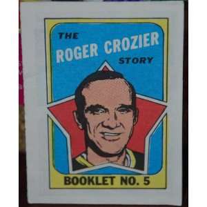  1971 Opeechee Hockey Comics Roger Crozier #5 Everything 