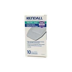  Kendall Telfa AMD Antimicrobial Adhesive Bandage, 4in. x 
