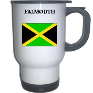  Jamaica   FALMOUTH White Stainless Steel Mug Everything 