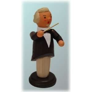  Erzgebirge Germany Wood Miniature Music Conductor