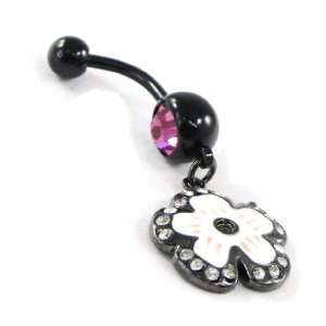  Body piercing Flora pink. Jewelry