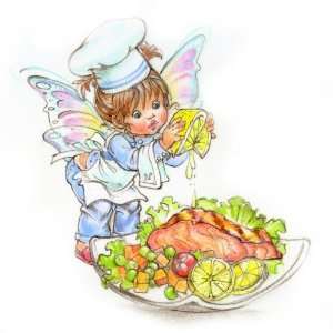  Kitchen Fairies Savoury Seafood Fairie: Kitchen & Dining