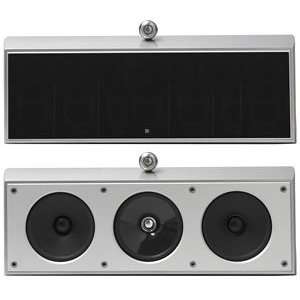  KEF XQ2C Silver 4 Way Center Channel Speaker Electronics