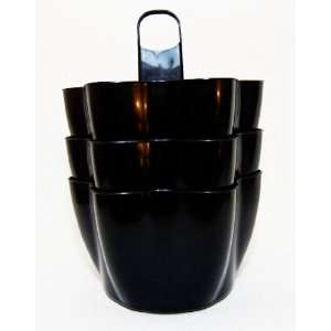 Bucket Buddy 100155 BLK 3 Black Beverage Holder (Pack of 3):  