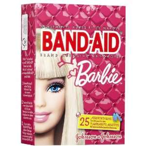  Band Aid Barbie Bandages 25ct   : Health & Personal Care