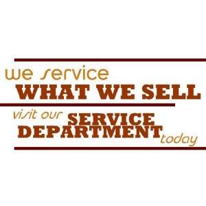   : 3x6 Vinyl Banner   Car Dealer Service What We Sell: Everything Else