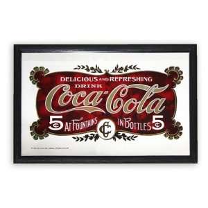  Coca Cola   Bar Mirror (5 Cent) (Size 12 x 9)