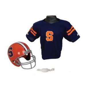   Sports Syracuse Orangemen Football Helmet & Jersey Top Set: Sports