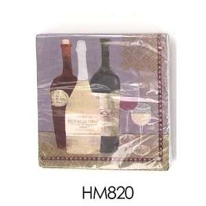  Bulk Buys HM820 Wineo 16Pk Napkins V50   Pack of 24: Home 