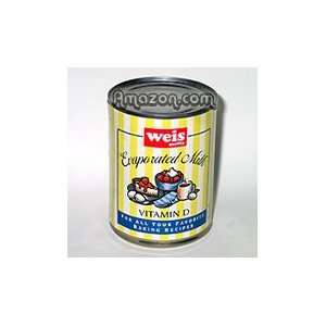 Weis Evaporated Milk   1 can of 12 oz.: Grocery & Gourmet Food