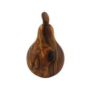 Olive Wood Decorative Wooden Fruit   Pear  Kitchen 