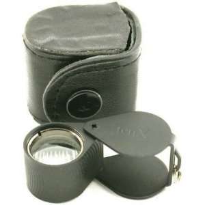  Jewelers Loupe 10X 18mm Folding Pocket Magnifier Tool 