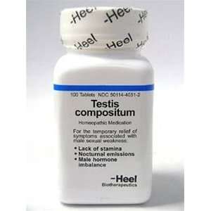  Heel/BHI Homeopathics   Testis Compositum 100t Health 