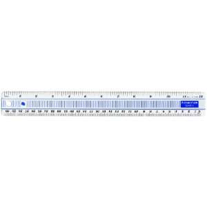   Shatterproof Clear 12 Inch Ruler, 1 Each (56204SP 12)