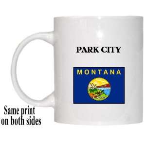  US State Flag   PARK CITY, Montana (MT) Mug: Everything 