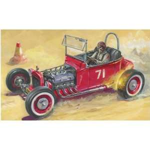  1929 Ford T Rod Vintage Race Car 1 24 Lindberg: Toys 