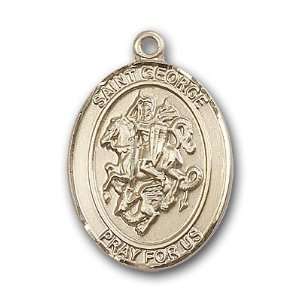  12K Gold Filled St. George Medal Jewelry