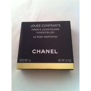  Chanel Joues Contraste Powder Blush # 60 Rose Temptation 0 
