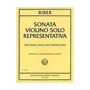  Sonata Violino Solo Representativa Musical Instruments