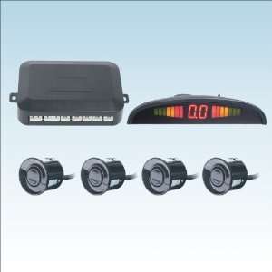   Indicator 4 Parking Sensor Car Reverse Radar Kit4: Car Electronics