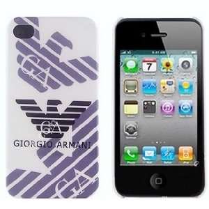  White Eagle Hard Back Plastic Case Cover for iPhone 4 
