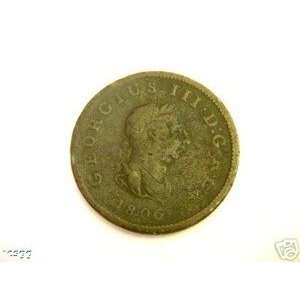  GREAT BRITAIN 1806 1/2 PENNY: Everything Else