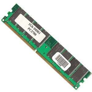  Micron 1GB DDR RAM PC2700 184 Pin DIMM Electronics