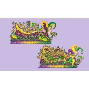 Lets Party By Beistle Company 5 Mardi Gras Float Props Wall Add Ons