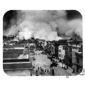  San Francisco Earthquake Fire 1906 Mouse Pad: Everything 