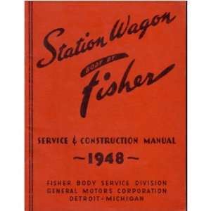  1948 CHEVROLET STATION WAGON Shop Service Repair Manual 