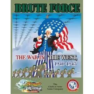   Brute Force, the War in the West, 1940 45 Board Game: Everything Else