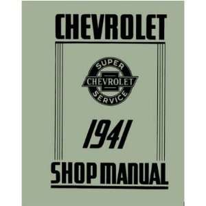 1941 CHEVROLET CAR TRUCK Shop Service Repair Manual