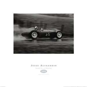   Jesse Alexander   Grand Prix Of Belgium, 1955 Canvas: Home & Kitchen