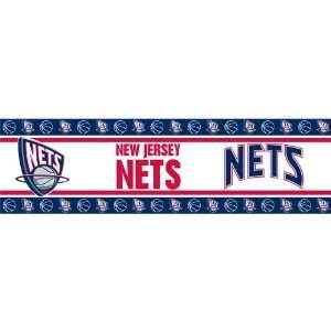  New Jersey Nets NBA Peel & Stick Wallpaper Border: Home 