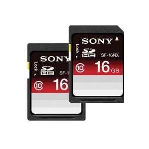  Sony SDHC 16GB Class 10 Memory Card with File Rescue 