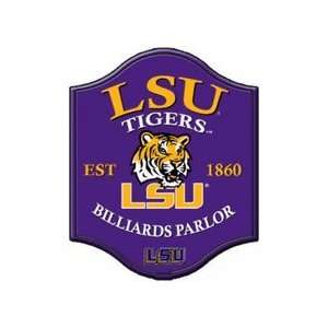  LSU Tigers Varsity 18 x 14 Pub Style Billiard Parlor 